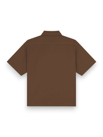 Dickies 247 Gd Work Shirt Ss - Camicia Uomo - Marrone