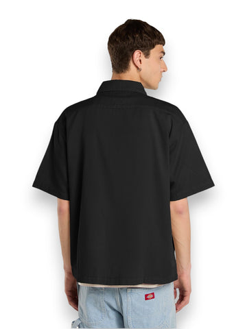 Dickies 247 Gd Work Shirt Ss - Camicia Uomo - Nero