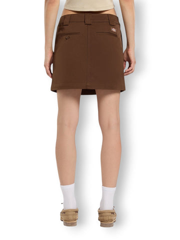 Dickies Union Wrap Skirt - Gonne Donna - Marrone