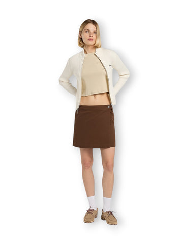 Dickies Union Wrap Skirt - Gonne Donna - Marrone