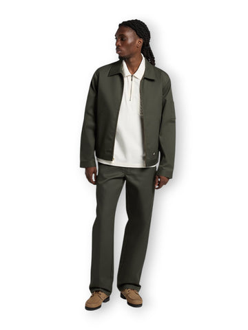 Dickies Cadiz Qz Shirt Ss Egret - Camicia Uomo - Panna