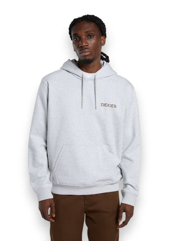 Dickies Payson Hoodie Light Gray - Felpe Uomo - Grigio