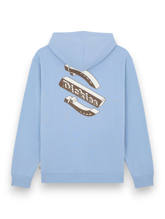 Dickies Thornville Hoodie Endless Sky - Felpe Uomo - Celeste