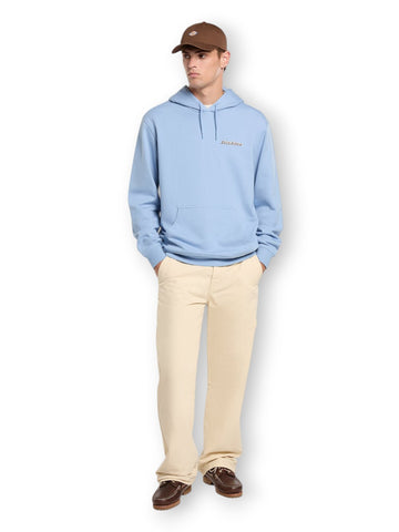 Dickies Thornville Hoodie Endless Sky - Felpe Uomo - Celeste
