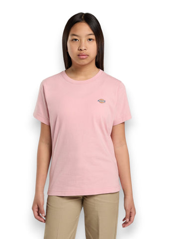 Dickies Youth Mapleton Tee Bridal Rose - T-Shirt Bambino - Rosa