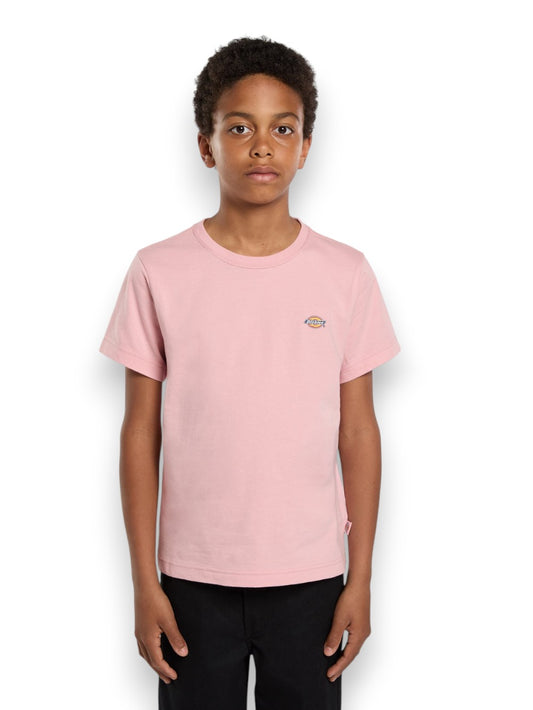 Dickies Youth Mapleton Tee Bridal Rose - T-Shirt Bambino - Rosa