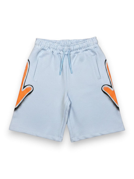 Disclaimer Shorts Bambino - Celeste