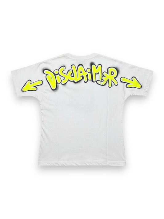 Disclaimer T-Shirt Bambino - Bianco
