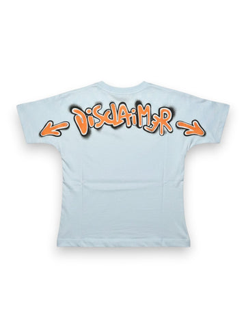 Disclaimer T-Shirt Bambino - Celeste