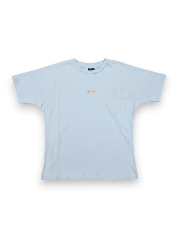 Disclaimer T-Shirt Bambino - Celeste