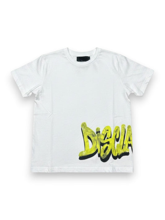 Disclaimer T-Shirt Bambino - Bianco