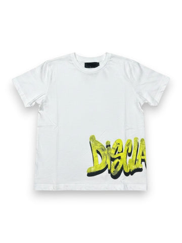 Disclaimer T-Shirt Bambino - Bianco