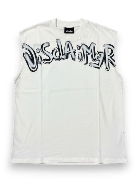 Disclaimer T-Shirt Uomo - Bianco