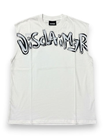 Disclaimer T-Shirt Uomo - Bianco