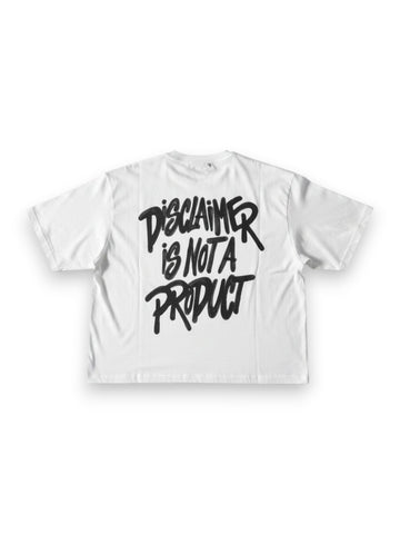 Disclaimer T-Shirt Uomo - Bianco