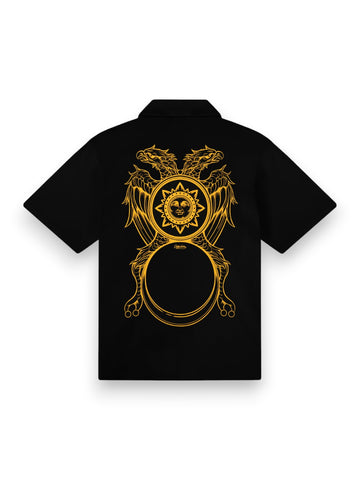 Dolly Noire Asso Di Denari - Outline Shirt - Nero