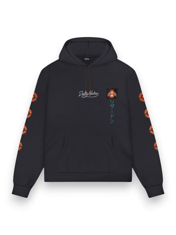Dolly Noire Charizard Evolution Hoodie - Felpe Uomo - Grigio