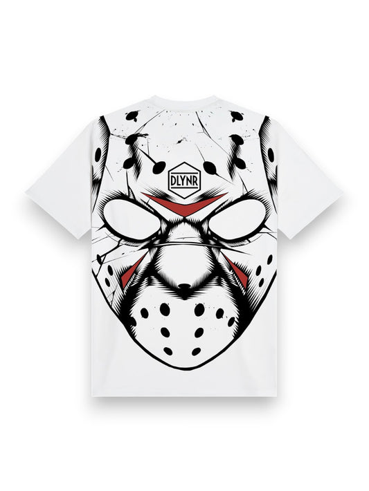 Dolly Noire Hockey Mask Tee - T-Shirt Uomo - Bianco