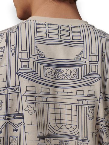 Dolly Noire Bench Milano Tee - T-Shirt Uomo - Beige