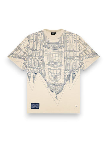 Dolly Noire Bench Milano Tee - T-Shirt Uomo - Beige