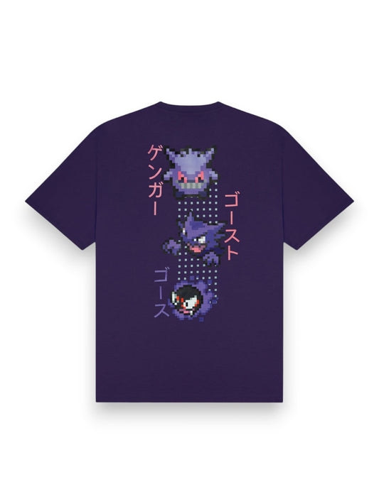 Dolly Noire Gengar Evolution Tee - T-Shirt Uomo - Viola