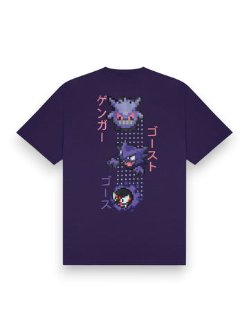 Dolly Noire Gengar Evolution Tee - T-Shirt Uomo - Viola