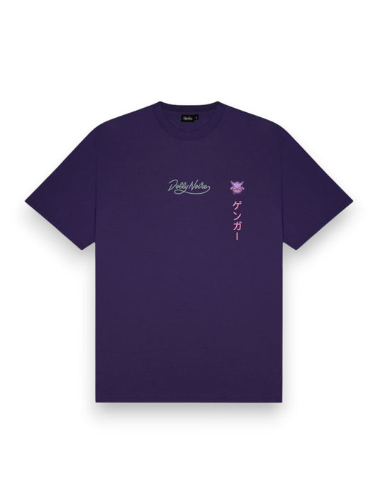 Dolly Noire Gengar Evolution Tee - T-Shirt Uomo - Viola