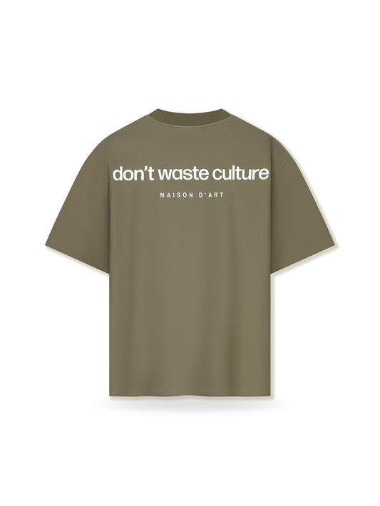 Dont Waste Culture Cleo - T-Shirt Uomo - Khaki