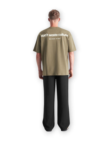 Dont Waste Culture Cleo - T-Shirt Uomo - Khaki