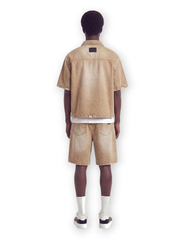 Dont Waste Culture Florayne - Shorts Uomo - Beige