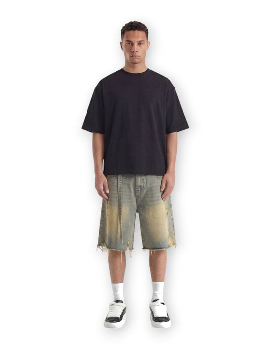 Dont Waste Culture Gaellor - Shorts Uomo - Azzurro Chiaro