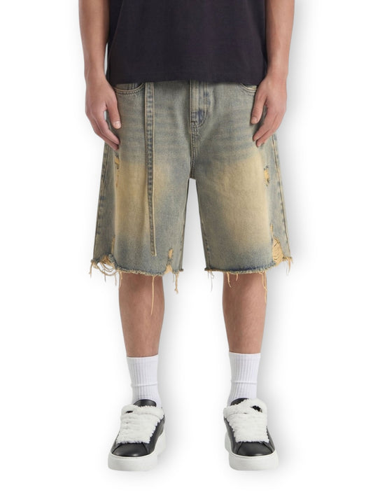 Dont Waste Culture Gaellor - Shorts Uomo - Azzurro Chiaro