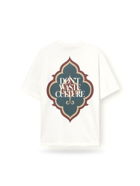 Dont Waste Culture Sokae - T-Shirt Uomo - Bianco