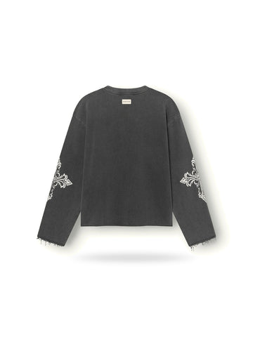 Dont Waste Culture Xavira Sweater2 - T-Shirt Uomo - Grigio