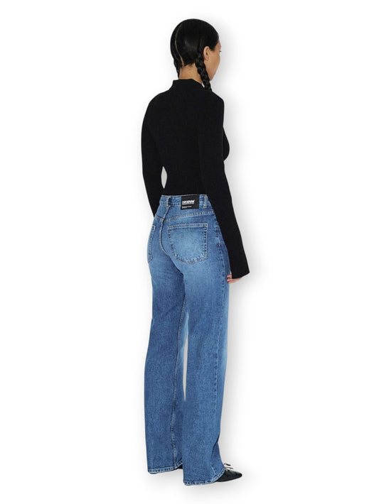 Dr.Denim Addy Bay Mid Fade - Jeans Donna - Denim