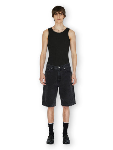 Dr.Denim Short Omar Shorts Stream Light Sand - Shorts Uomo - Nero