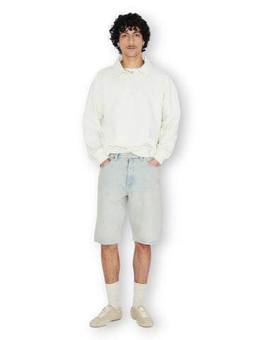 Dr.Denim Omar Shorts Stream Light Sand - Shorts Uomo - Denim