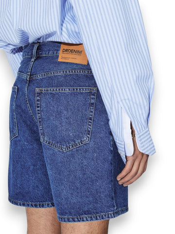 Dr.Denim Roan Shorts Haze Light Retro - Shorts Uomo - Denim