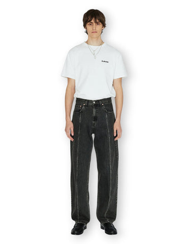 Dr.Denim Jeans Ryke Worker Aged Black - Jeans Uomo - Nero