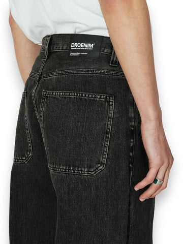Dr.Denim Jeans Ryke Worker Aged Black - Jeans Uomo - Nero