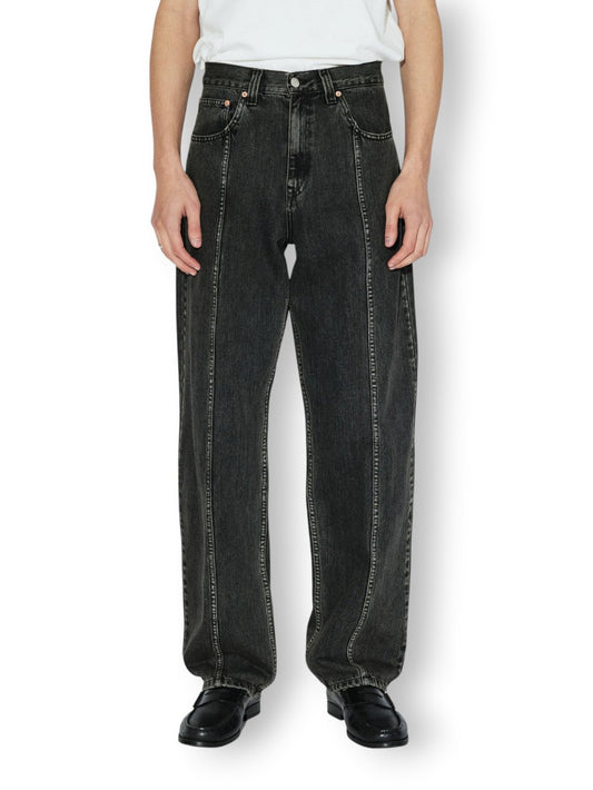 Dr.Denim Jeans Ryke Worker Aged Black - Jeans Uomo - Nero