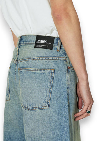 Dr.Denim Vali Shorts Haze Dark Retro - Shorts Uomo - Denim Chiaro