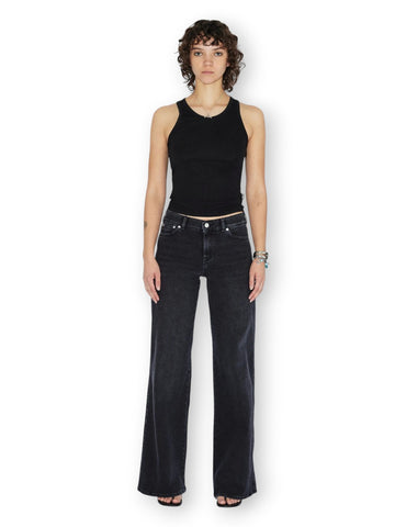 Dr.Denim Jeans Zila Black Mist - Jeans Donna - Nero