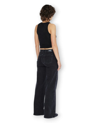 Dr.Denim Jeans Zila Black Mist - Jeans Donna - Nero