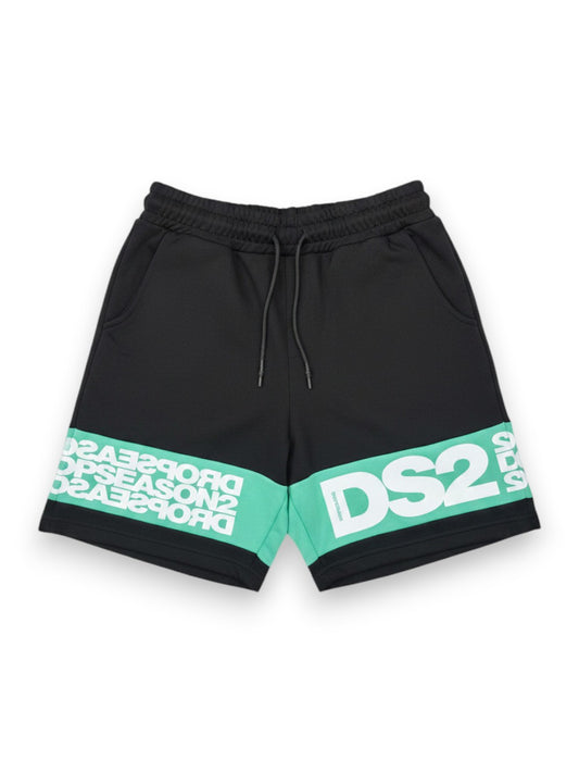 Dropseason2 Shorts Uomo - Nero/Menta