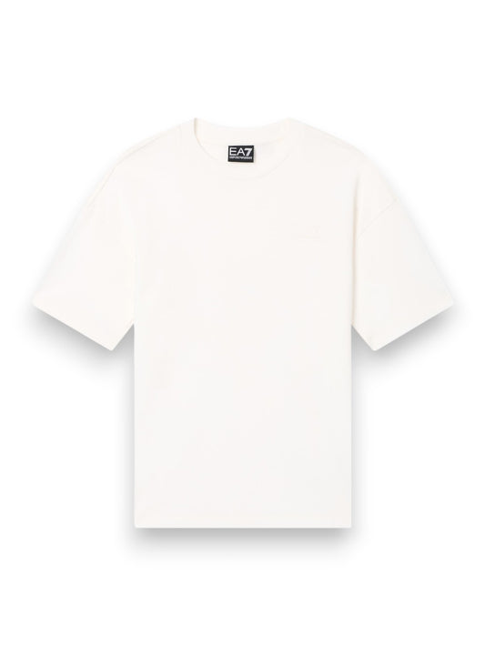 EA7 T-shirt 100% Cotton - T-Shirt Bambino - Bianco