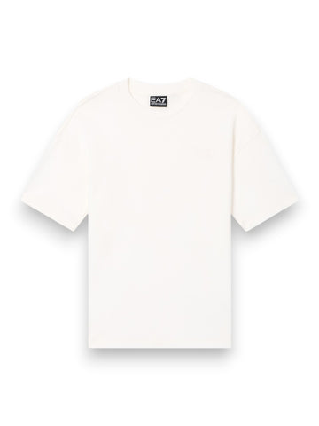 EA7 T-shirt 100% Cotton - T-Shirt Bambino - Bianco