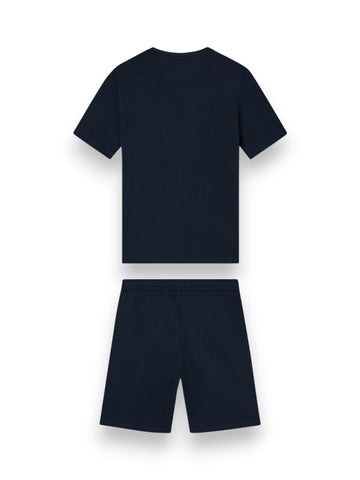 EA7 Tracksuit 100% Cotton - Tuta Bambino - Blu