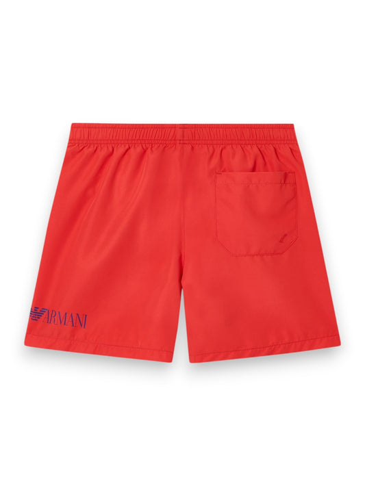 EA7 Boxer Beachwear - Costumi Bambino - Rosso