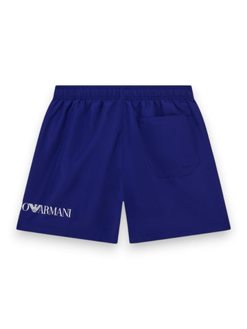 EA7 Boxer Beachwear - Costumi Bambino - Blu